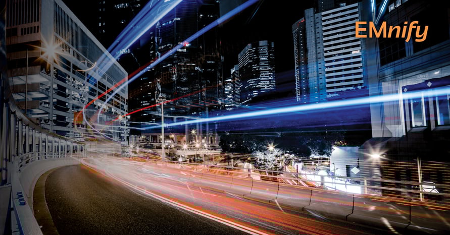 An optimized IoT network cityscape. 