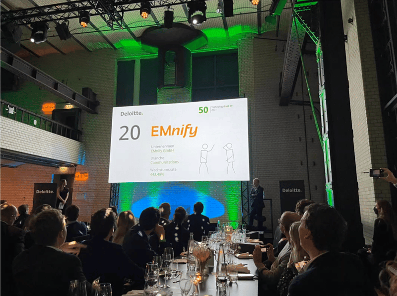 Feature image for emnify+Ranks+Among+Germany%27s+Fastest-Growing+Technology+Companies