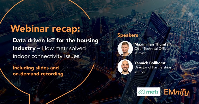 Feature image for Webinar+recap%3A+Data+driven+IoT+for+the+housing+industry